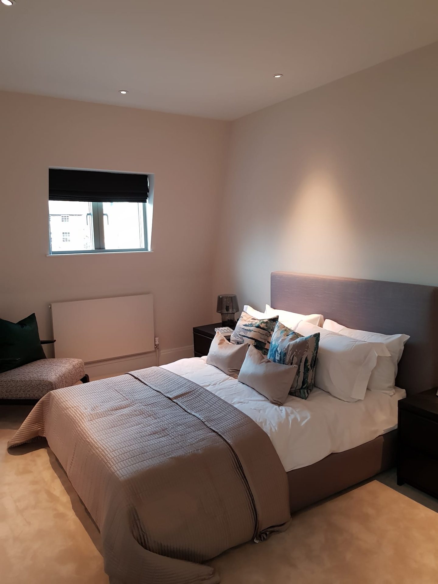 Bedroom with fitted joinery